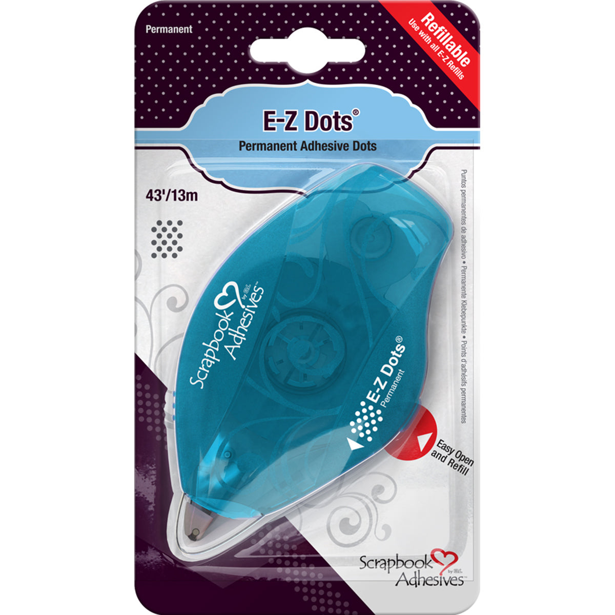 E-z runner dots - permanent adhesive dots 13m ( refillable)