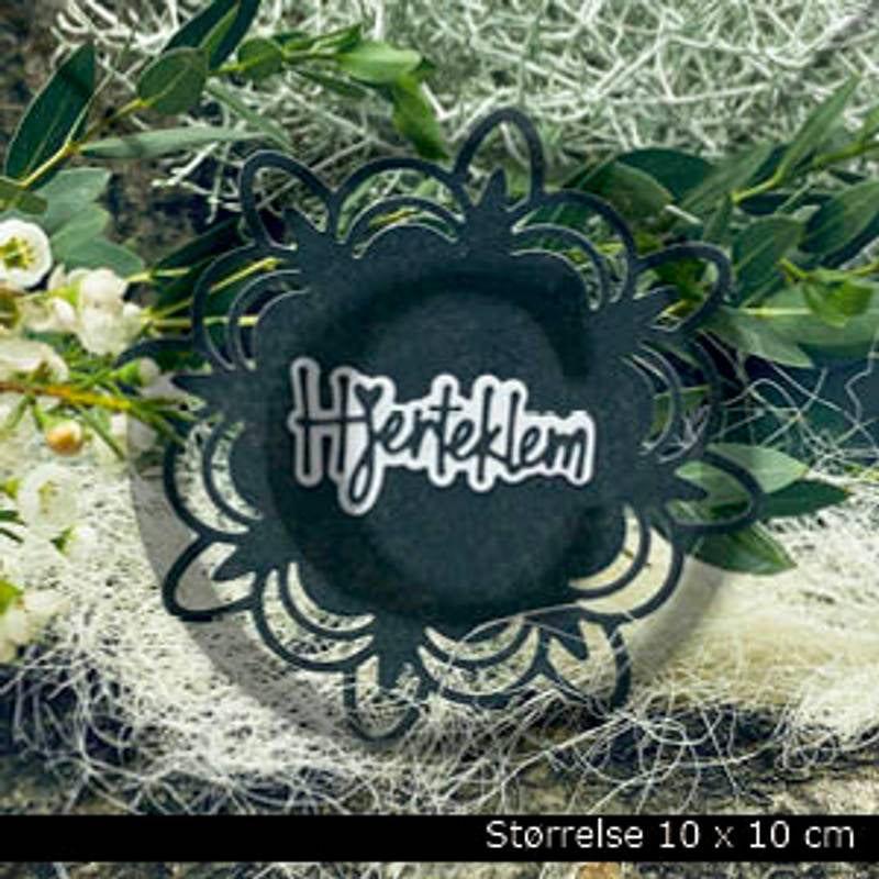Papirdesign die - Hjerteklem 2 - PD01102