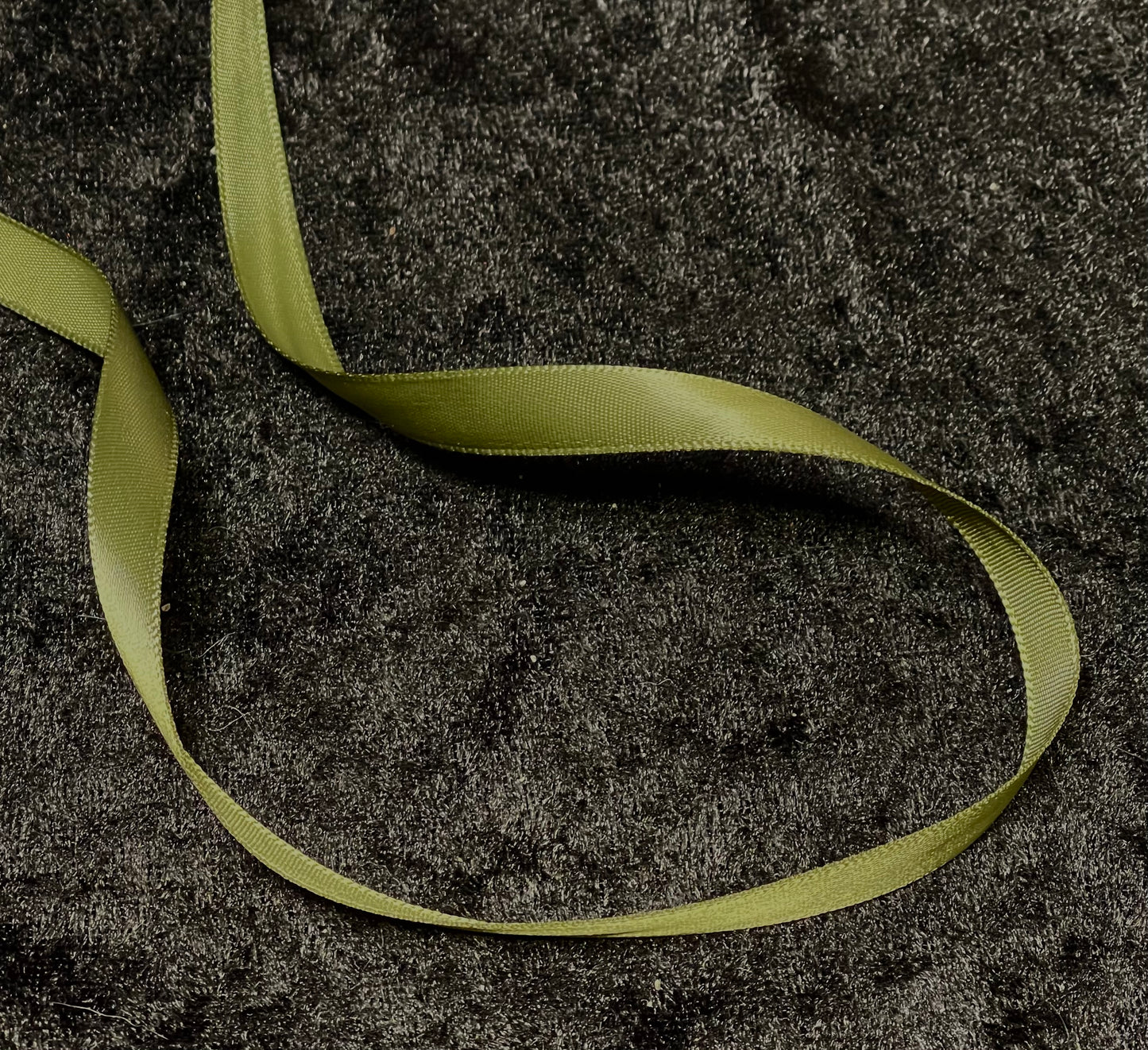 Silkebånd - mose grønn / moss green