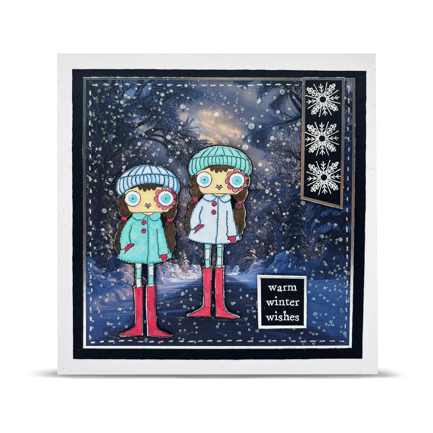 Aall and Create Weathered Wanderings 6x6 Inch Design Paper Faded Horizons