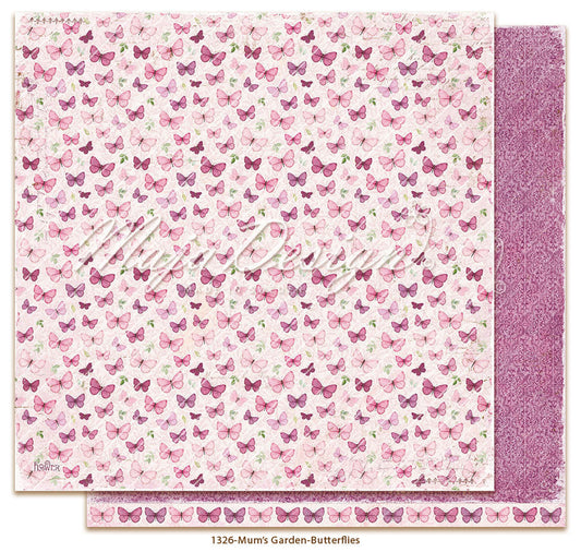 Maja Design - Mum's Garden - Butterflies - 12 x 12"