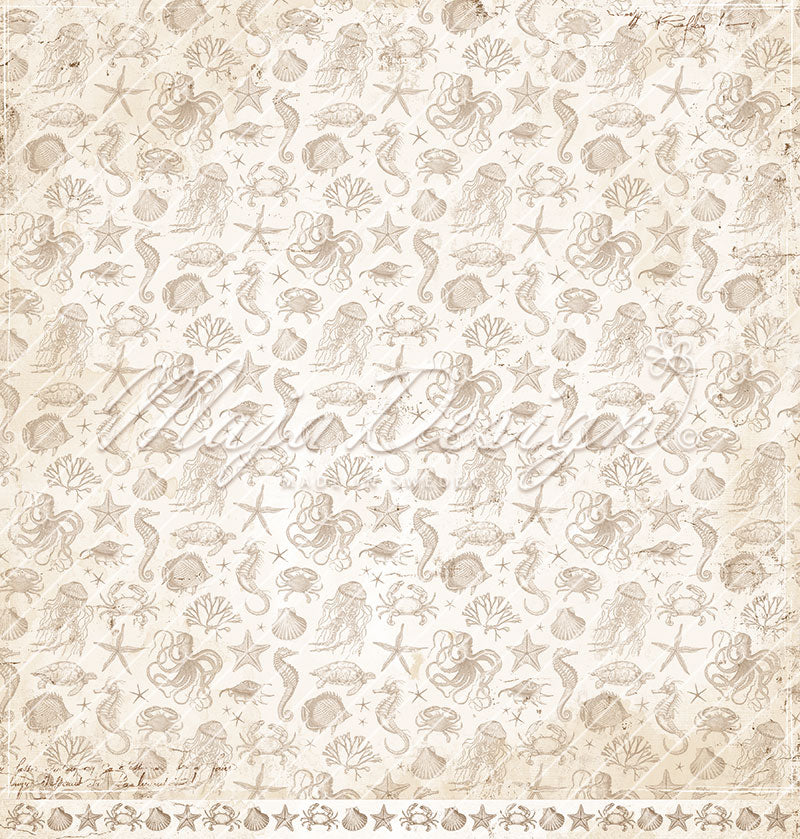 NYHET! Maja Design Seaside - The sand 12x12 mønsterark