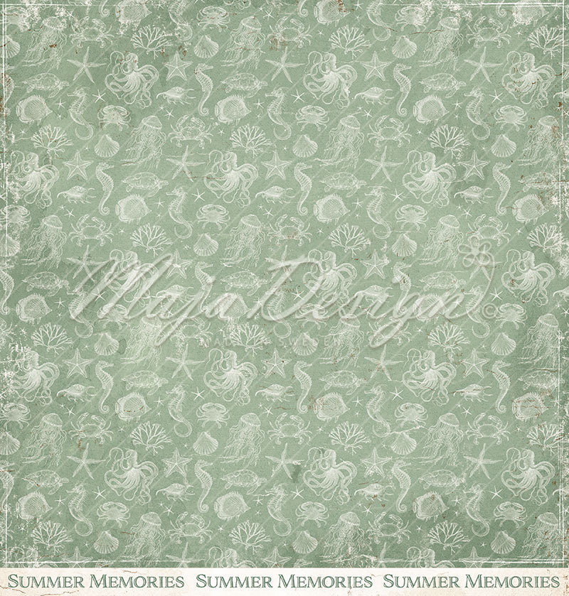 NYHET! Maja Design Seaside - Swimsuit 12x12 mønsterark