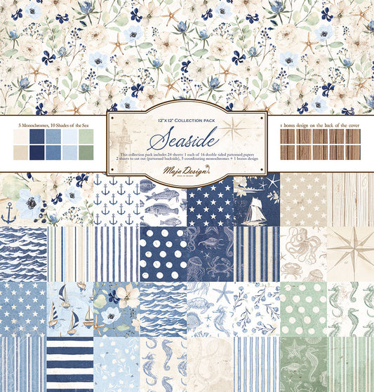 NYHET! Maja Design Seaside - 12x12' Collection Pack + monocromes