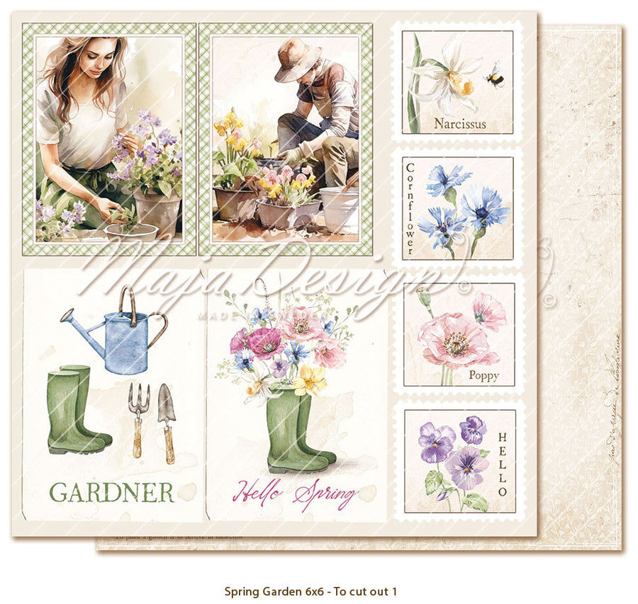 NYHET! Maja Design - Spring Garden - 6’x6’ Collection Pack