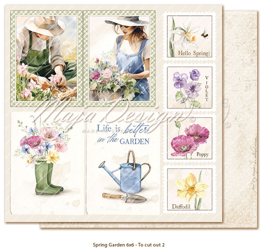 NYHET! Maja Design - Spring Garden - 6’x6’ Collection Pack