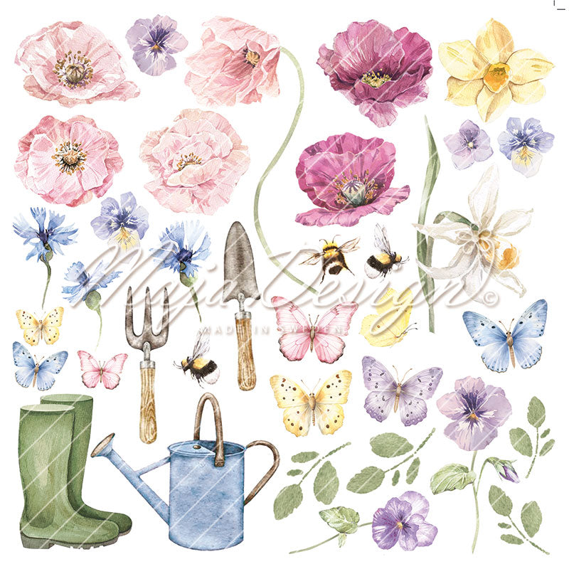 NYHET! Maja Design - Spring Garden - 6’x6’ Collection Pack