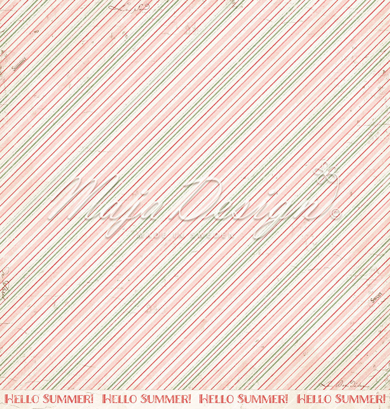 Maja Design Strawberry thief - Sweet - 12 x 12'