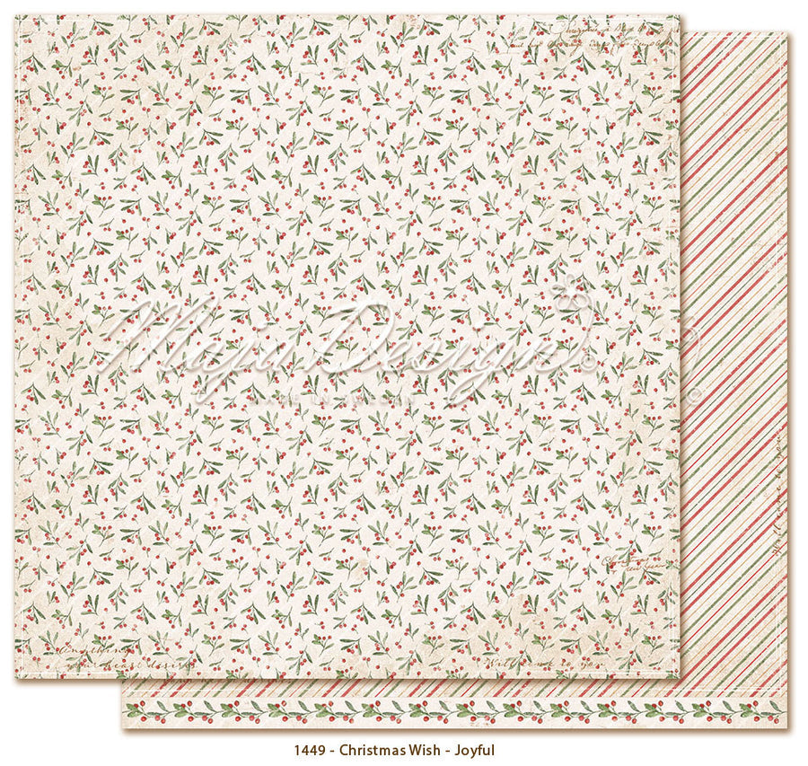 NYHET! Maja Design Christmas Wish - 12x12' - Joyful