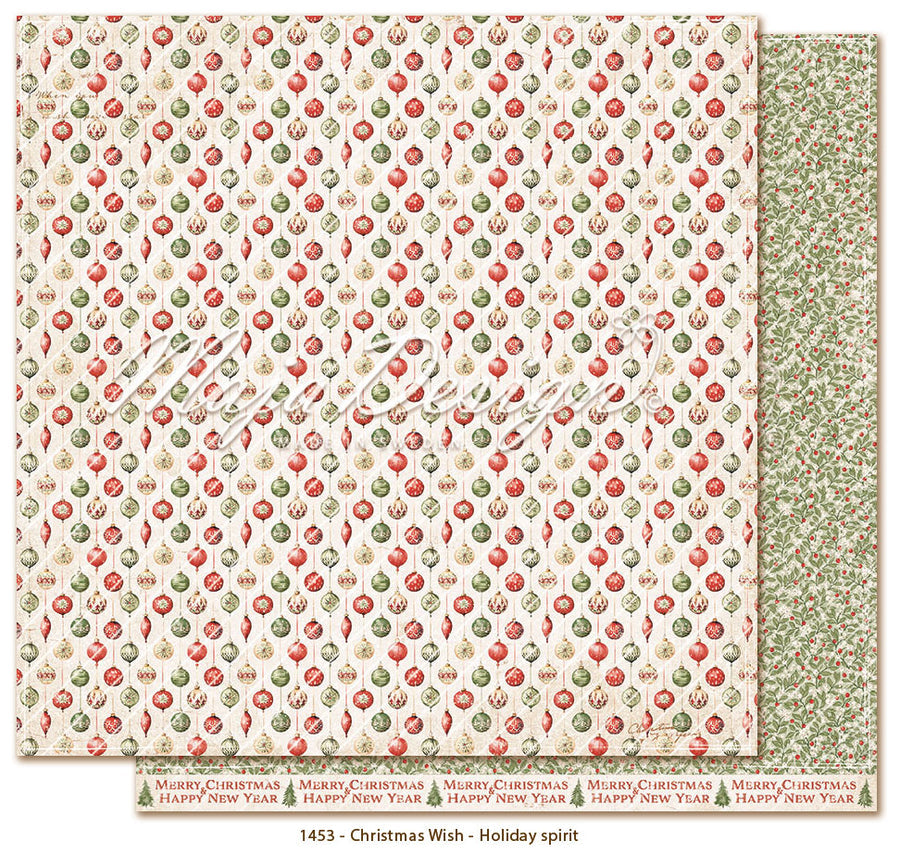 NYHET! Maja Design Christmas Wish - 12x12' - Holiday Spirit