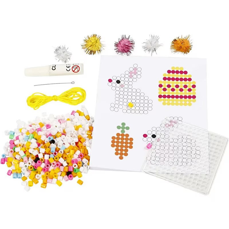 Mini creative kit - mini hobbypakke - perler påske