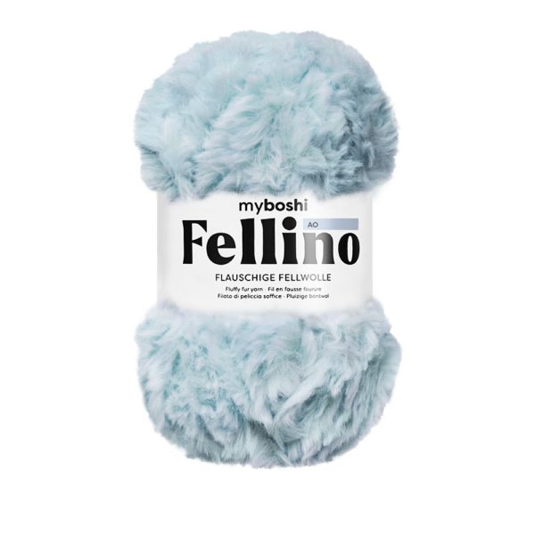 Myboshi Fellino Garn - 65m – 872 Kiiro NB! velg farge!