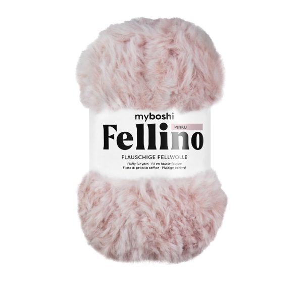 Myboshi Fellino Garn - 65m – 872 Kiiro NB! velg farge!