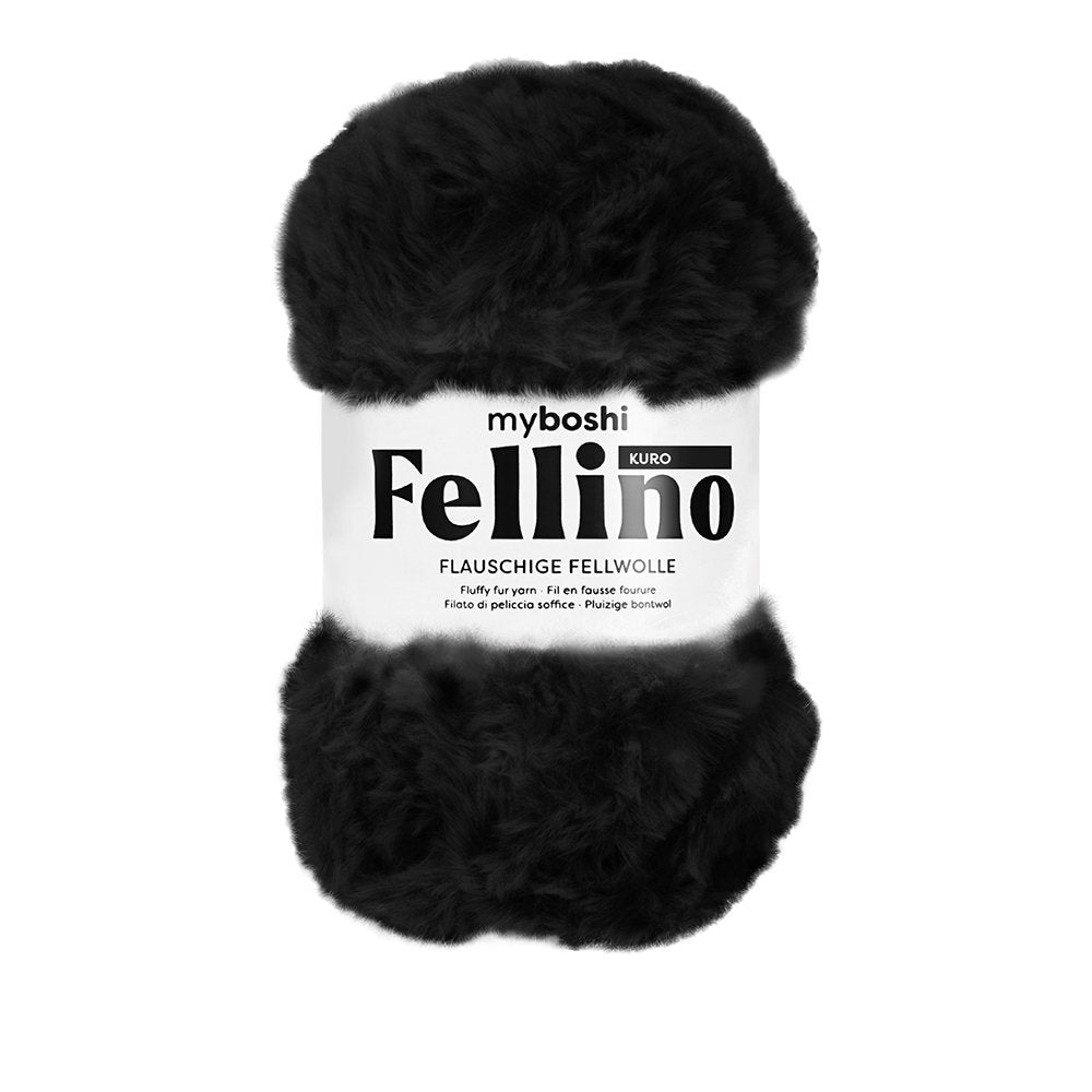 Myboshi Fellino Garn - 65m – 872 Kiiro NB! velg farge!