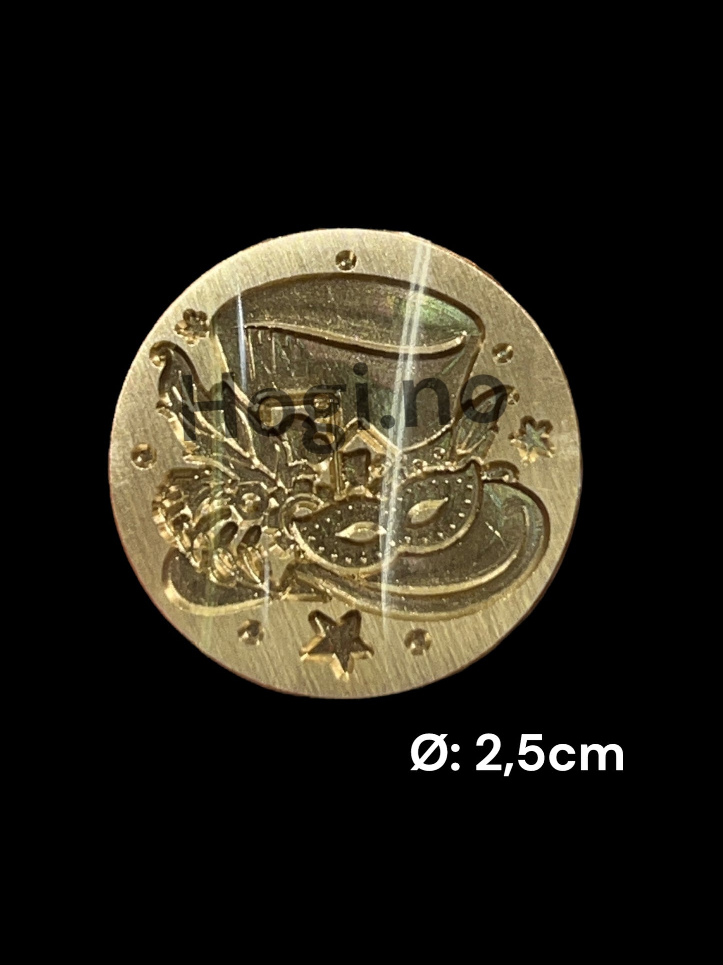 Lakkstempel - wax sealing coin -Steampunk / maskerade - til lakkstempel segl