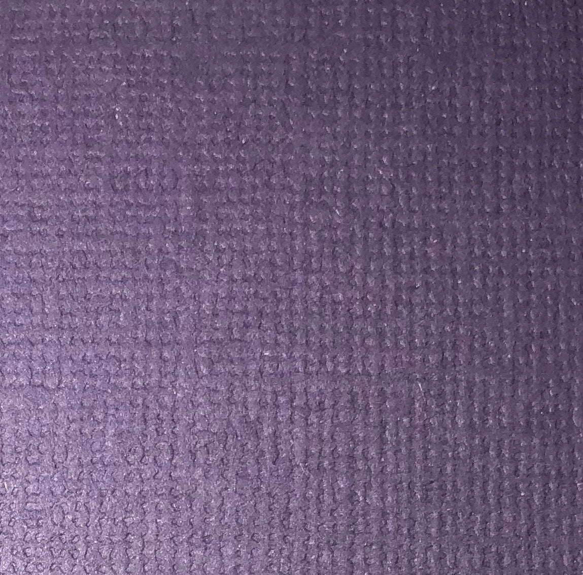 Reprint - ensfarget kartong - Purple rain / dyp lilla -12x12 - 190gms