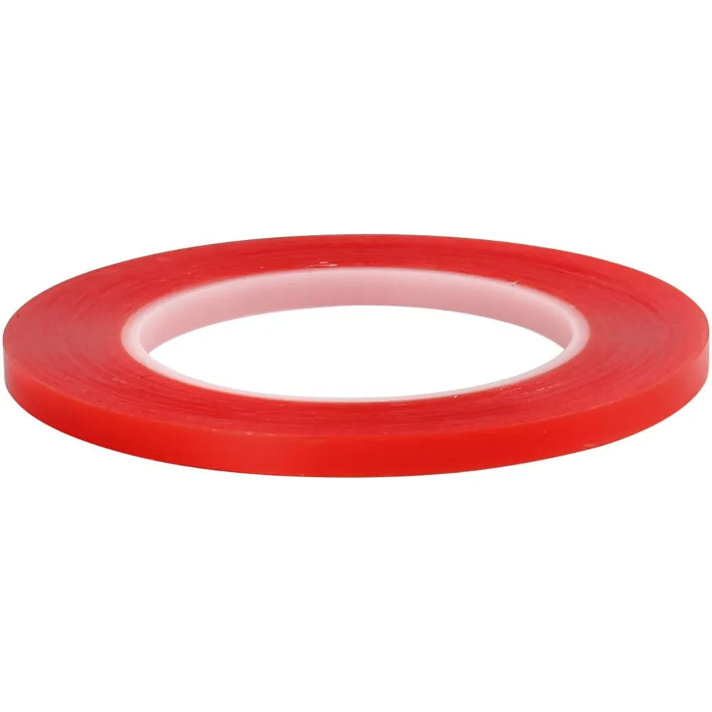 Powertape dobbeltsidig tape transparent ekstra sterk . 7mm, 25m