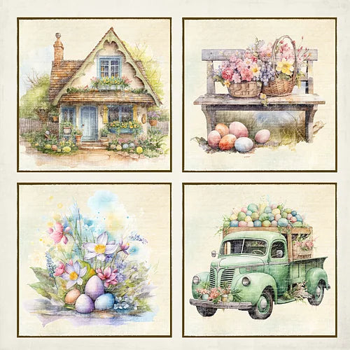Reprint Arkpakke -8x8' - Easter - RPM052- påske