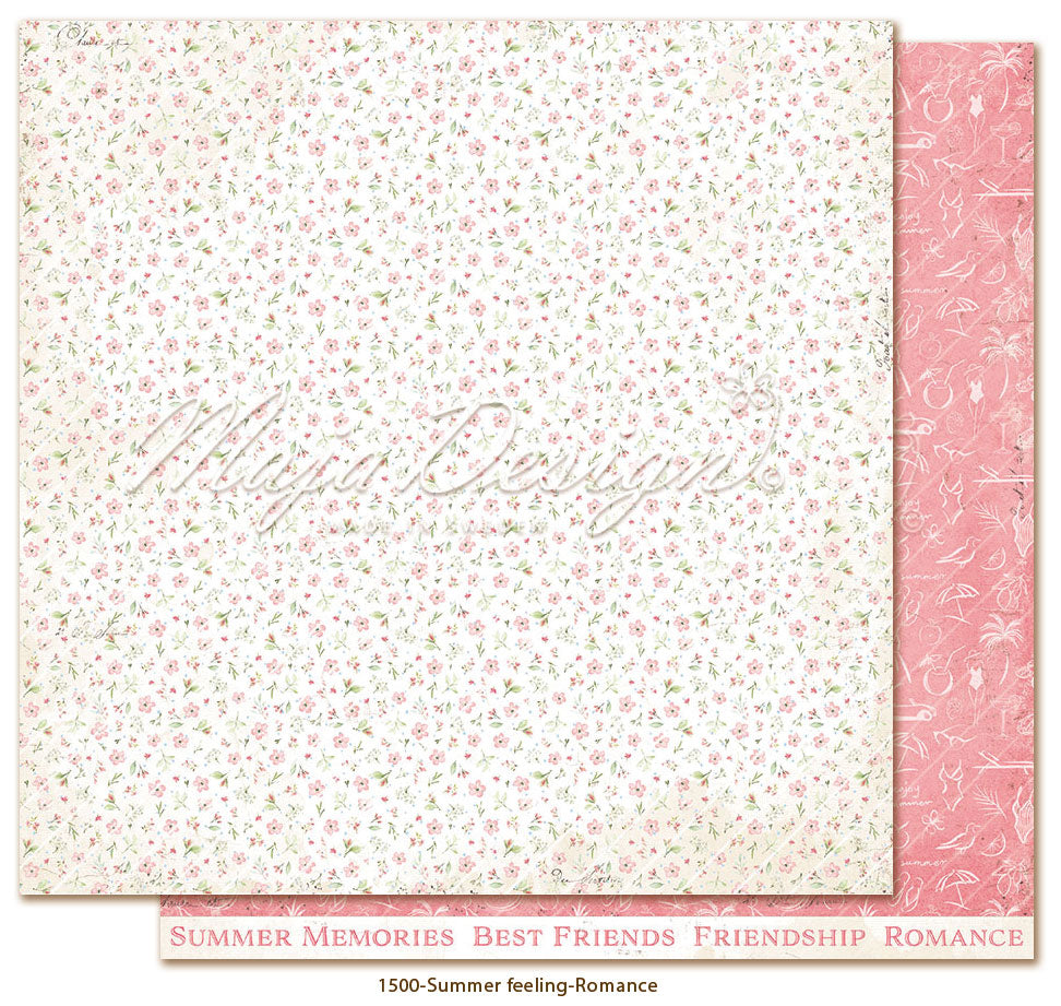 NYHET! Maja Design - Summer feeling - Romance - 12 x 12"