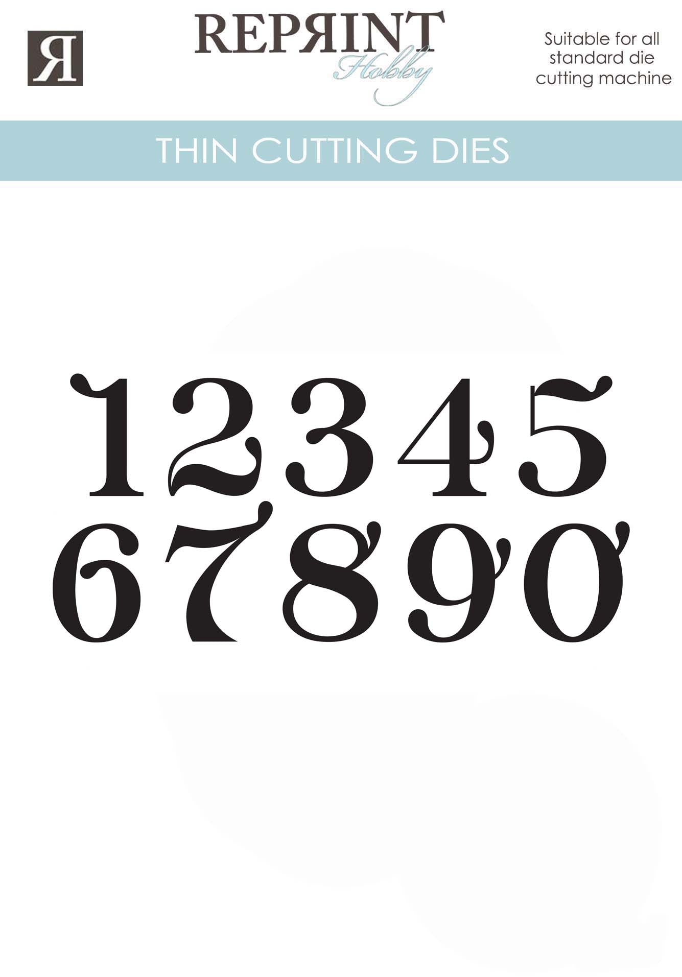 NYHET! Dies - Reprint - Tall - 105x 55 mm