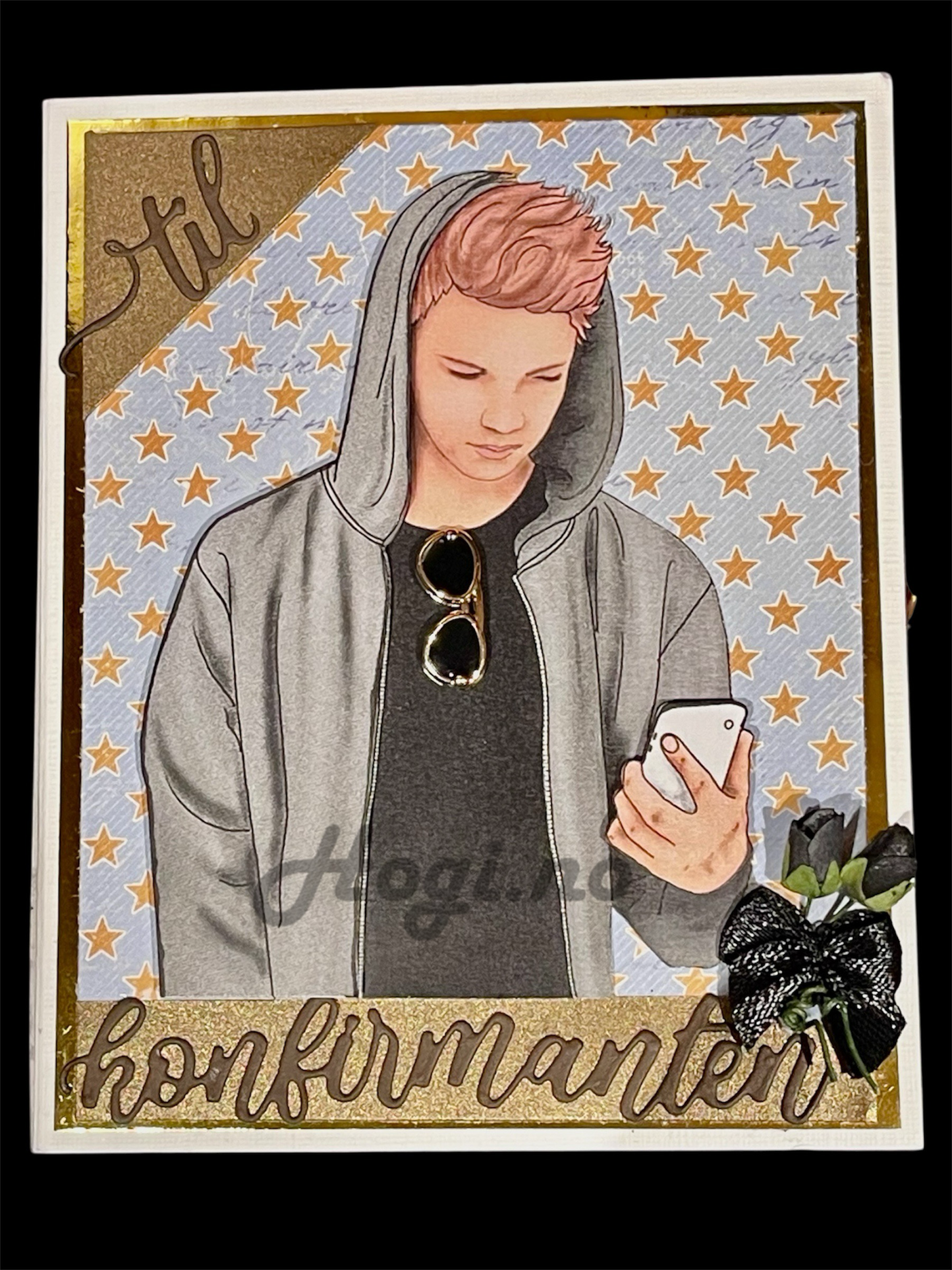 Kartong - Cremehvit Varm hvit/ offwhite , 12x12, 250g. Syrefri. Ensfarget med linstruktur