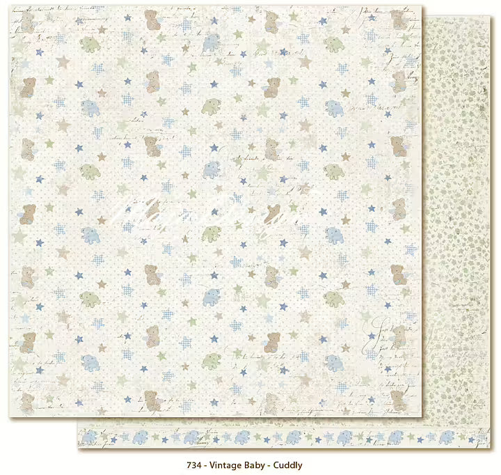 Maja design - Vintage Baby - Cuddly - 12x12'