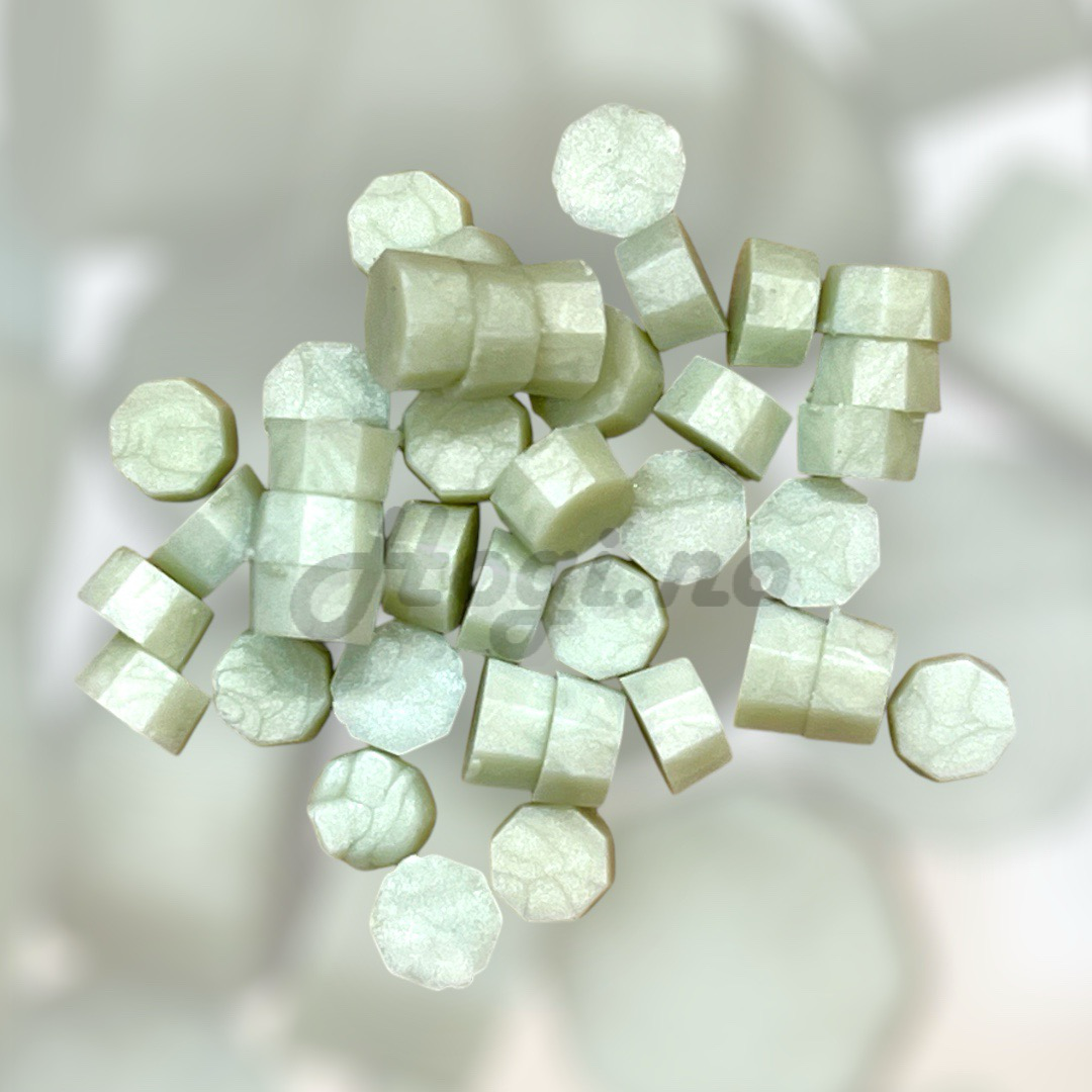 Wax lys eukalyptus - voks til bruk med lakksegl/ lakkstempel 17g