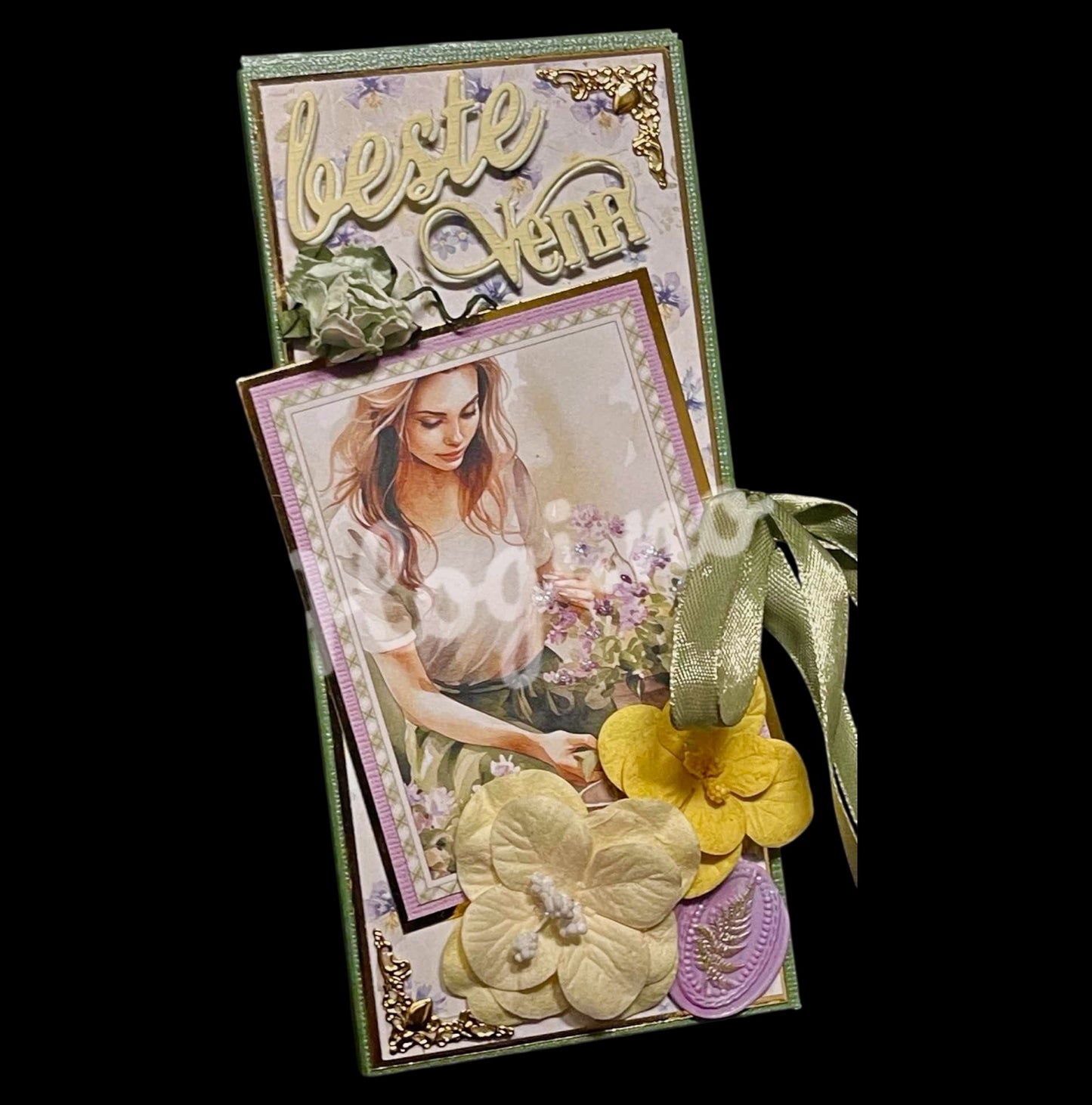 Papirdesign dies - Sirkelramme venn