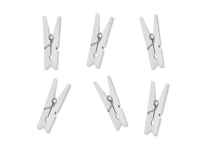 Klyper -små 2,5cm- 36 stk - velg farge