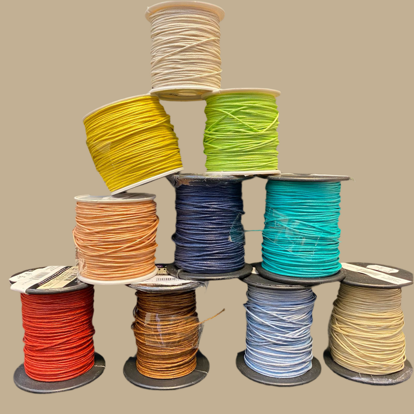 Snøre voksbelagt bomull / wax 1mm