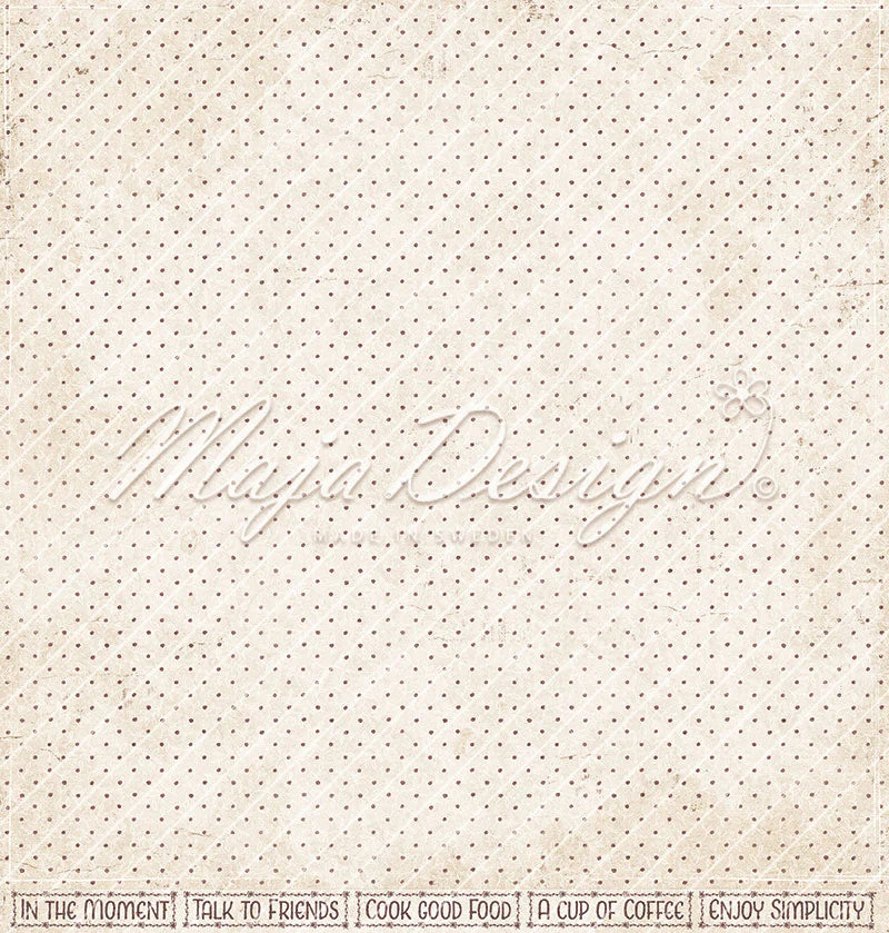 NYHET! Maja Design Hygge - Peaceful moments - 12 x 12"