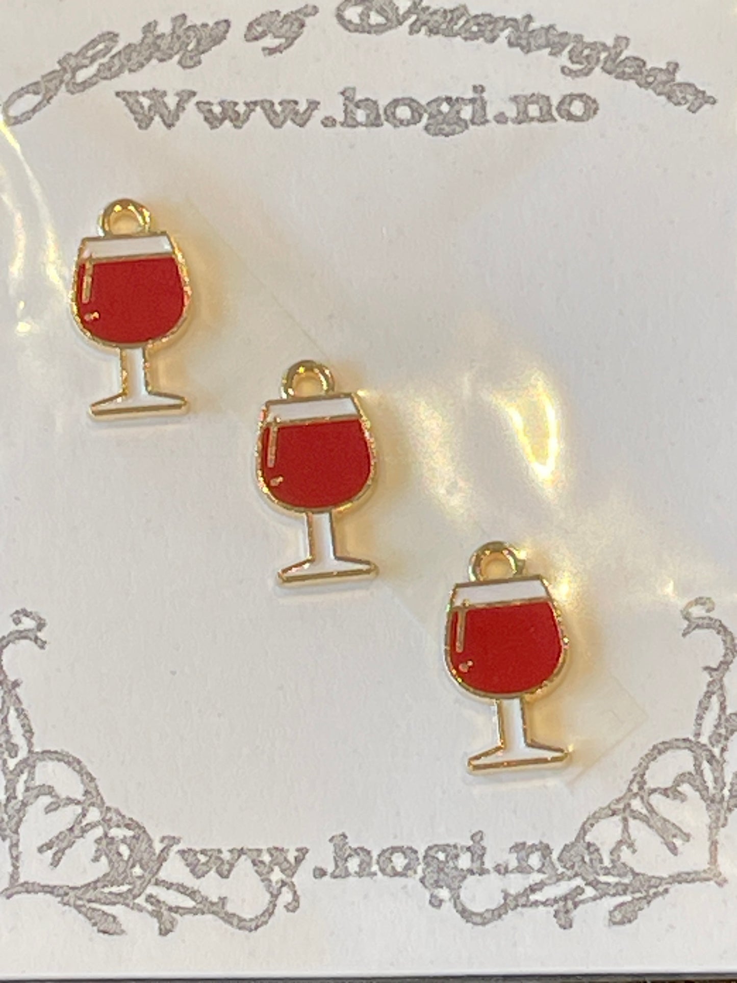 Charms glass med vin