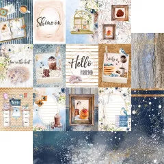 Mønsterark - arkpakke - Kawaii Paper Goods Kit Hello 12x12 Inch Paper Pack (MP-60611)