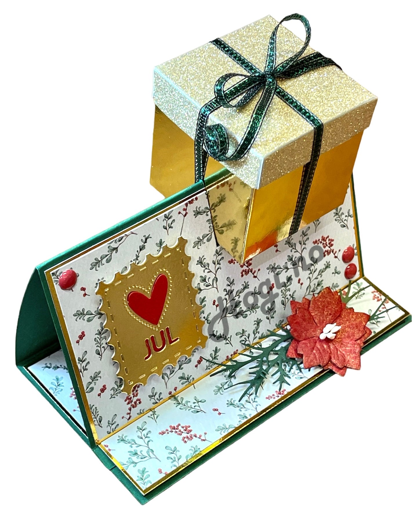 Hobbypakke/ hobbykit -Kort med gaveeske