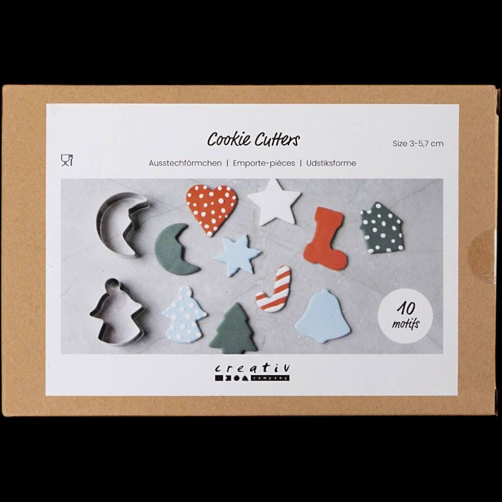 kakeform, kakeutstikker, pepperkakeform, Utstikker, - 10 stk pr pk