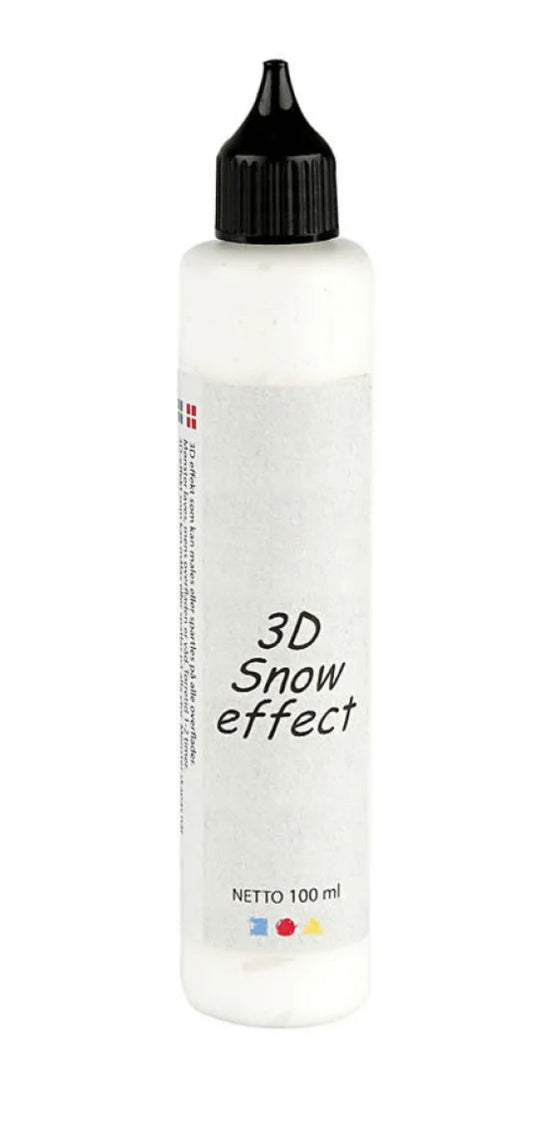 3D snø/ modelleringspasta - snow effect 100ml