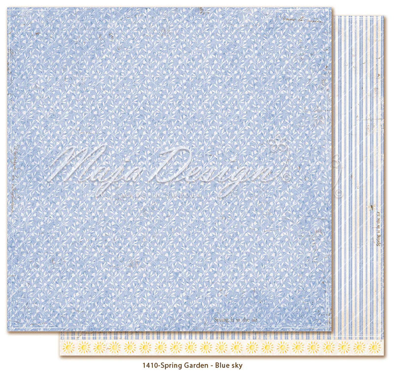 NYHET! Maja Design Spring Garden - Blue Sky - 12 x 12"