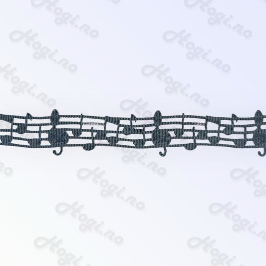 Dekor bånd - noter - musikk