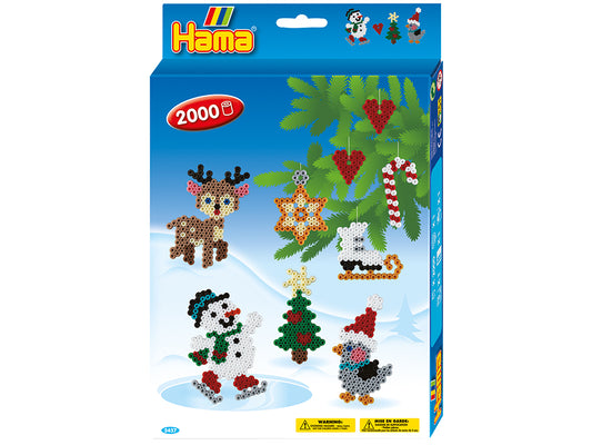 Hama Midi Sett – Christmas / Jul 4118 2000 perler