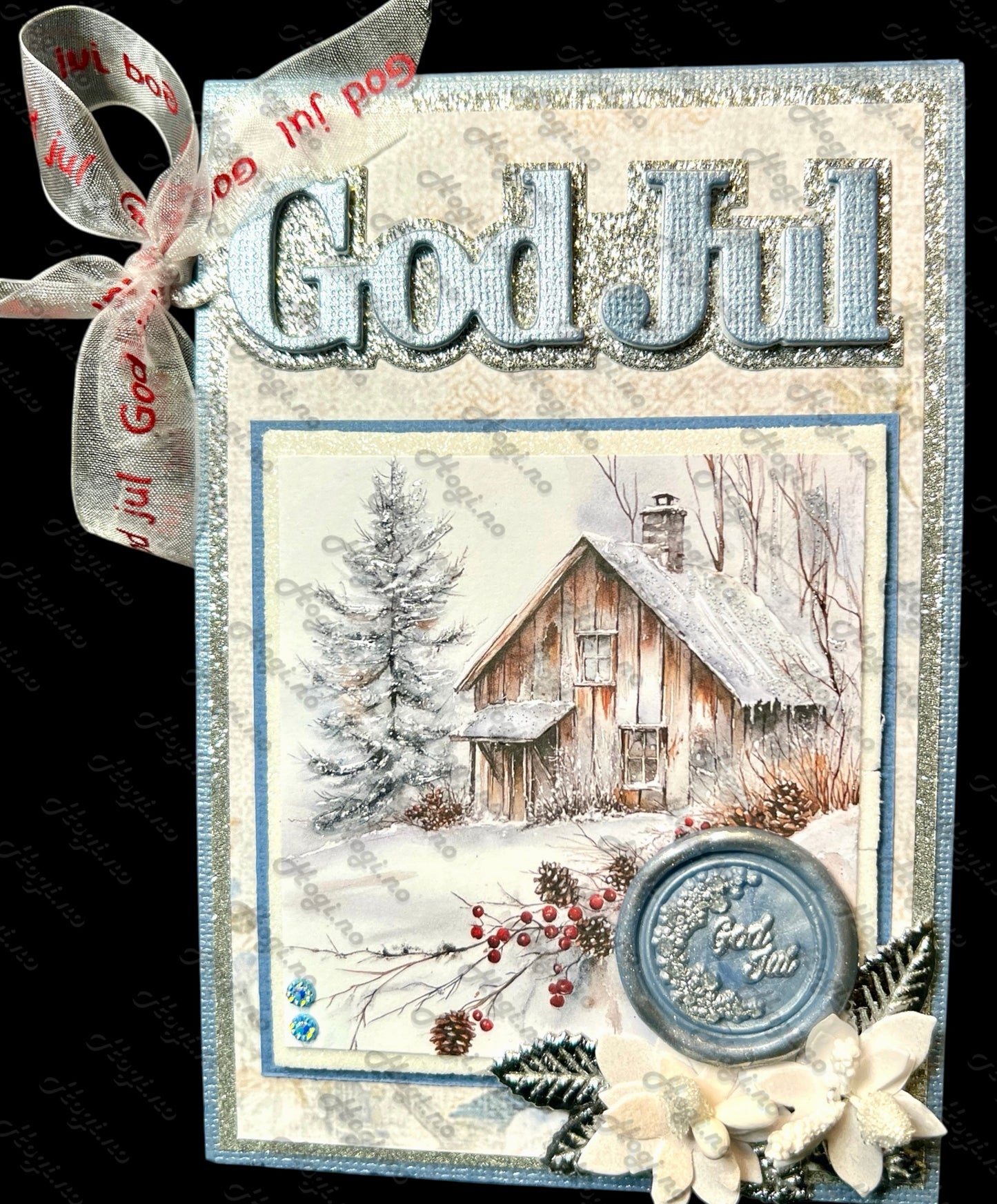 NYHET! Reprint klippark A4 - Christmas time