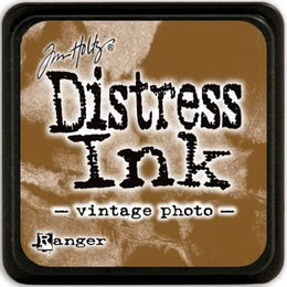Distress ink stempelpute Vintage photo