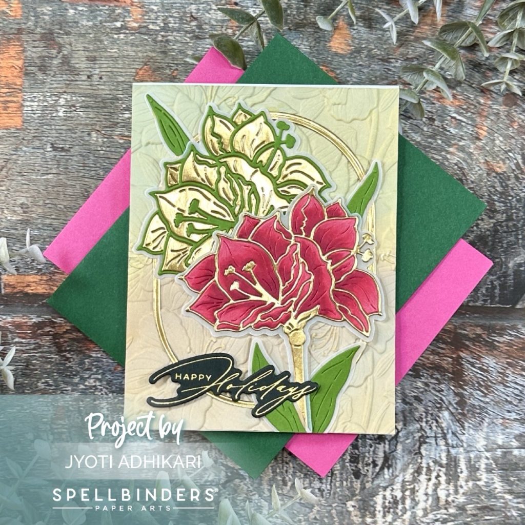 NYHET! Spellbinders - Yana’s Amaryllis flower - s4-1388 - en aldeles nydelig blomster dies😍