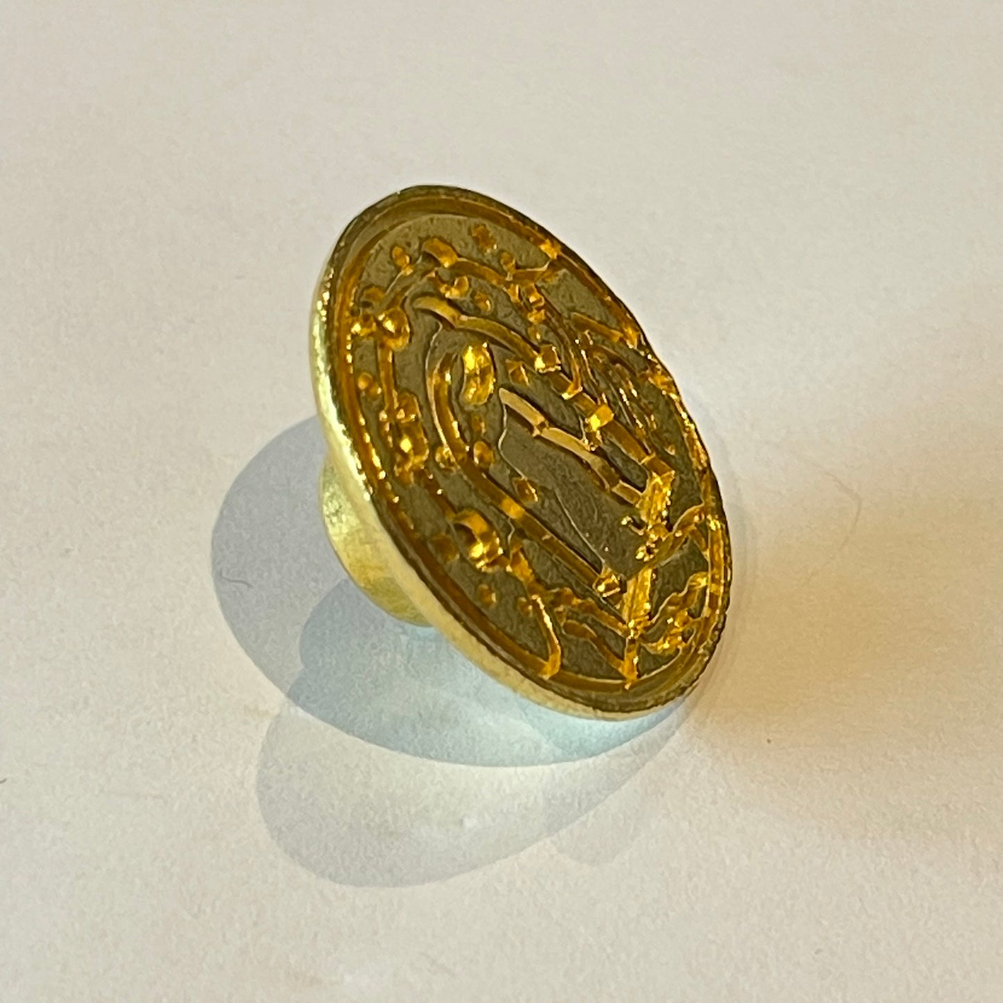 lakkstempel- wax sealing coin - katt i vindu 🐈 - til lakkstempel segl