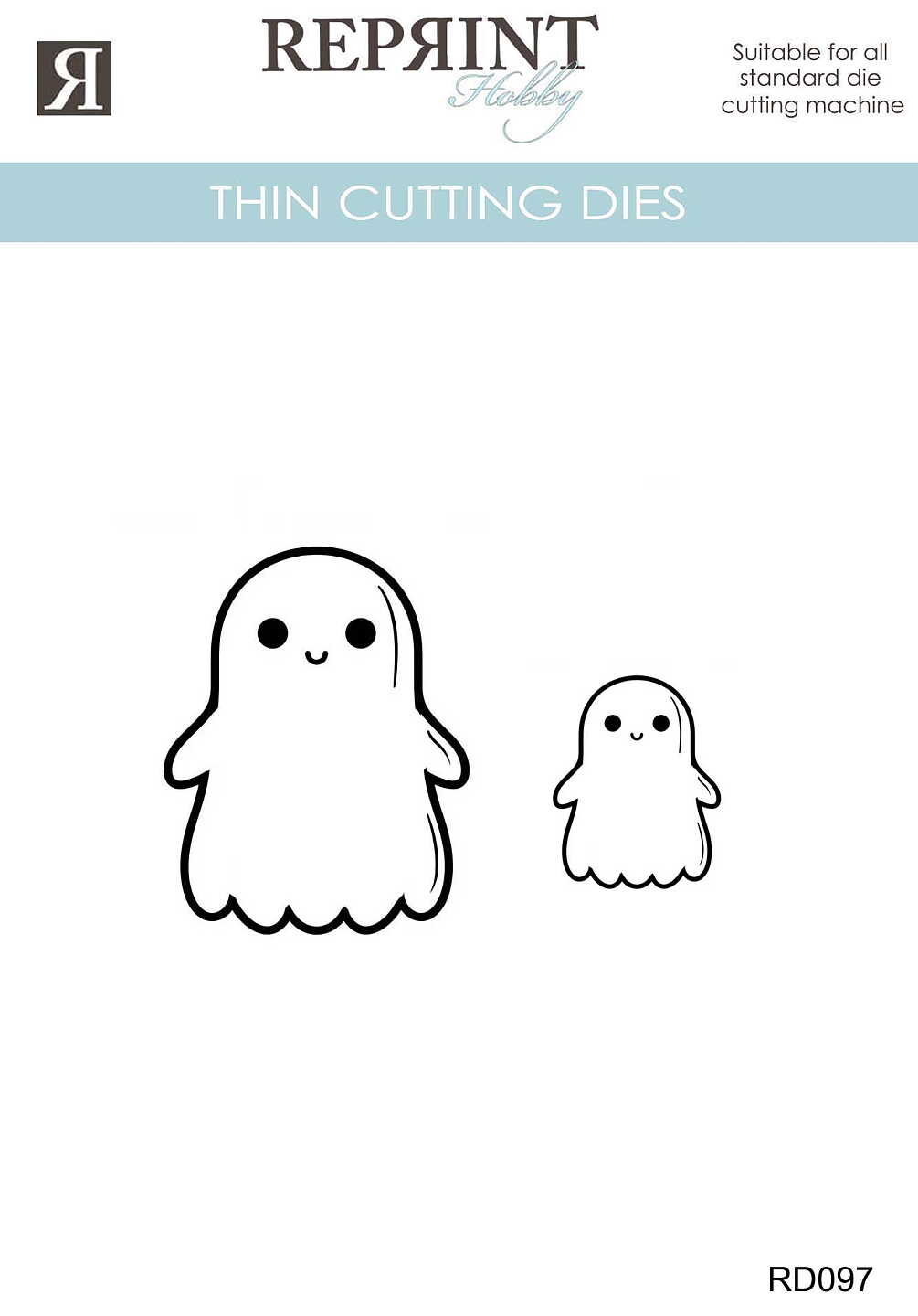 Forhåndsbestill nå! Kommer snart! Reprint - Dies - Enchanted Halloween spøkelser 2 stk