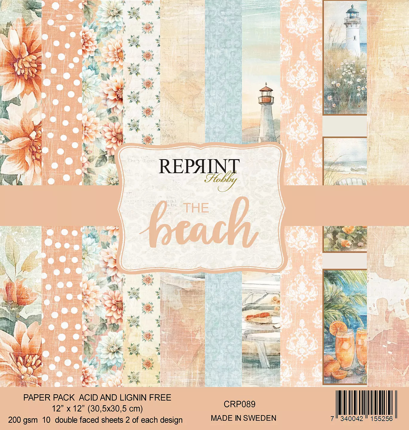 NYHET! Reprint - The Beach Collection Paperpack - 12x12