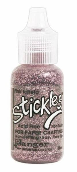 Glitterlim, Stickles - Pink taffeta