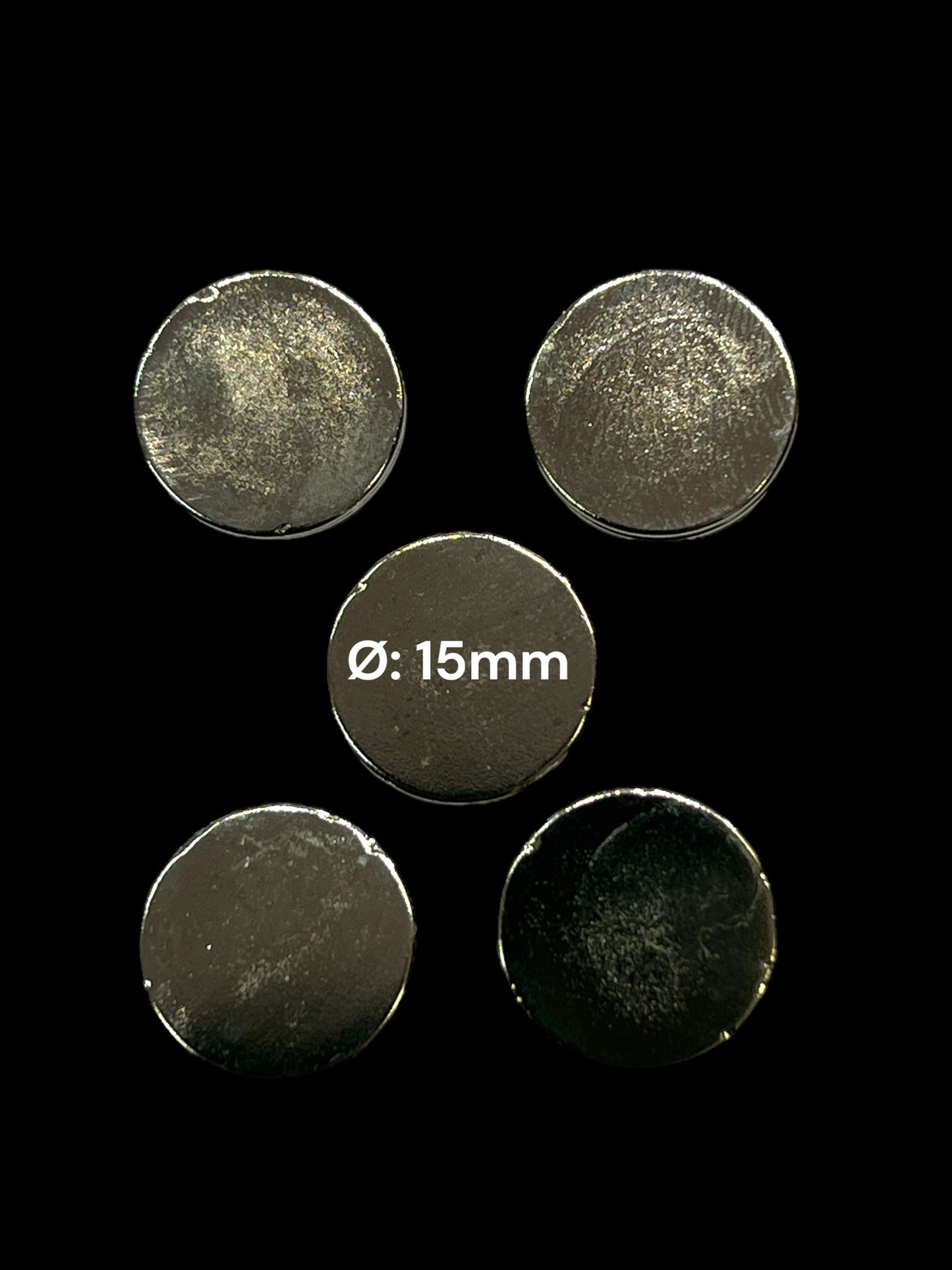 Magneter 15mm x 1mm, 10stk