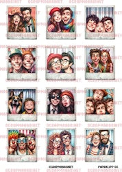 NYHET! Motivark/ klippark / papirklipp 66 - fotoboks- A4