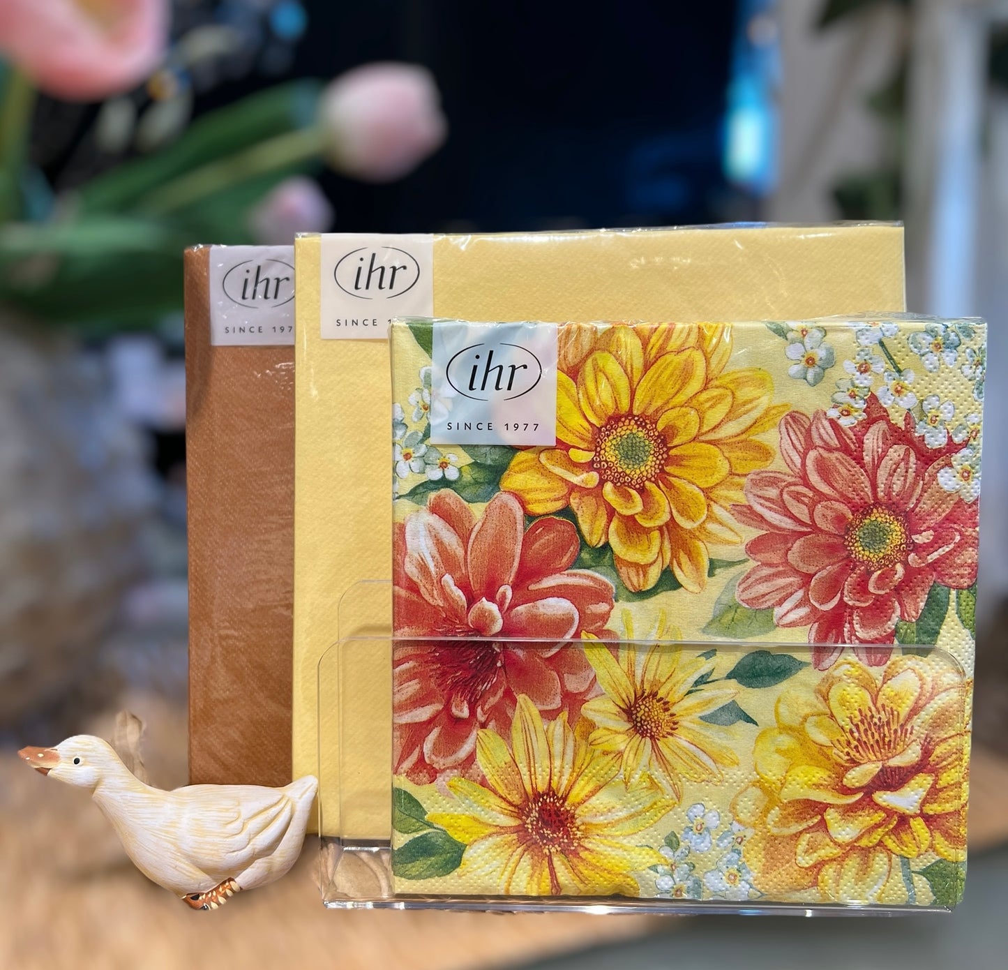 Serviett lunsj 20 stk Hello Sunshine Yellow Lunch