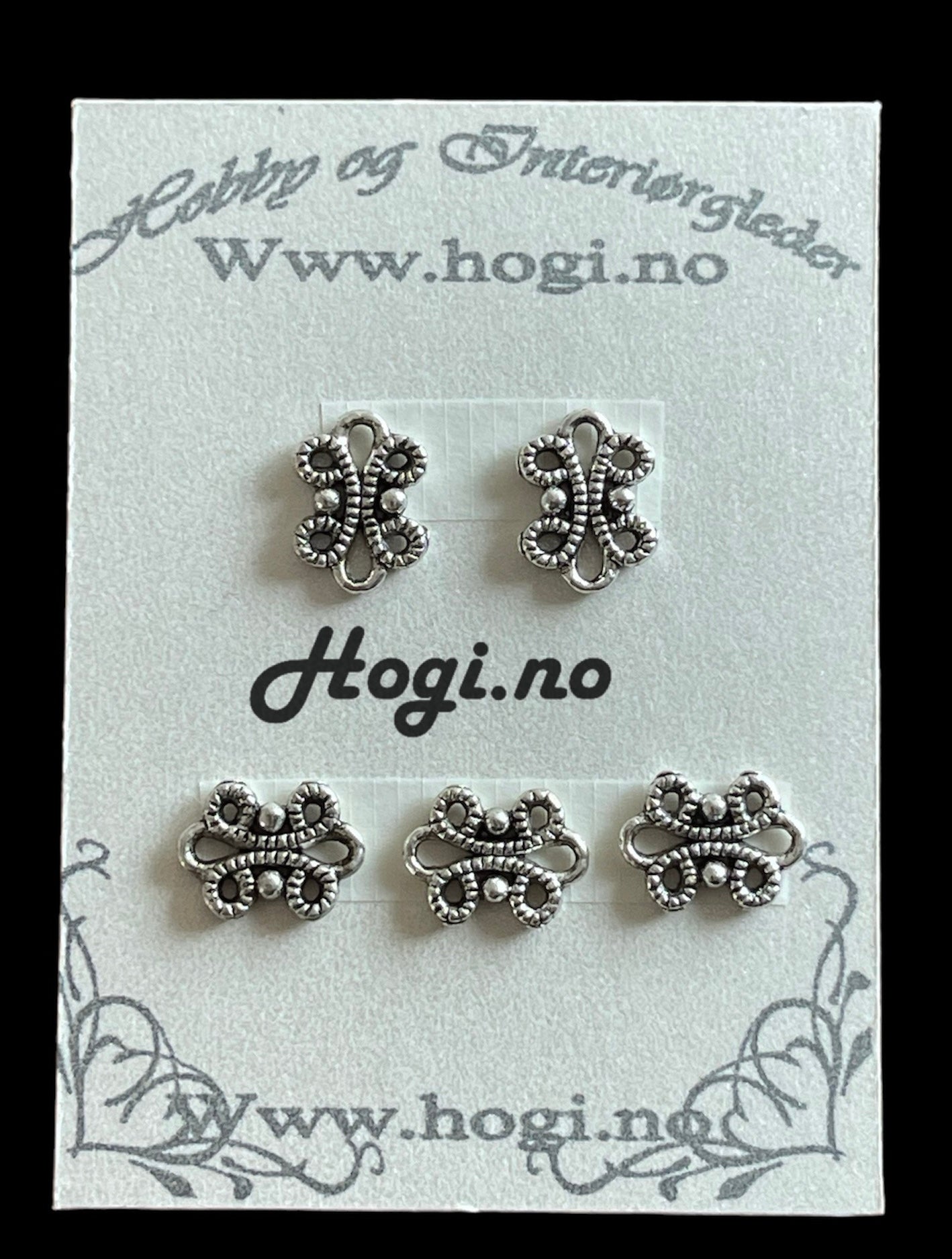 Charms til bunadskort m.m